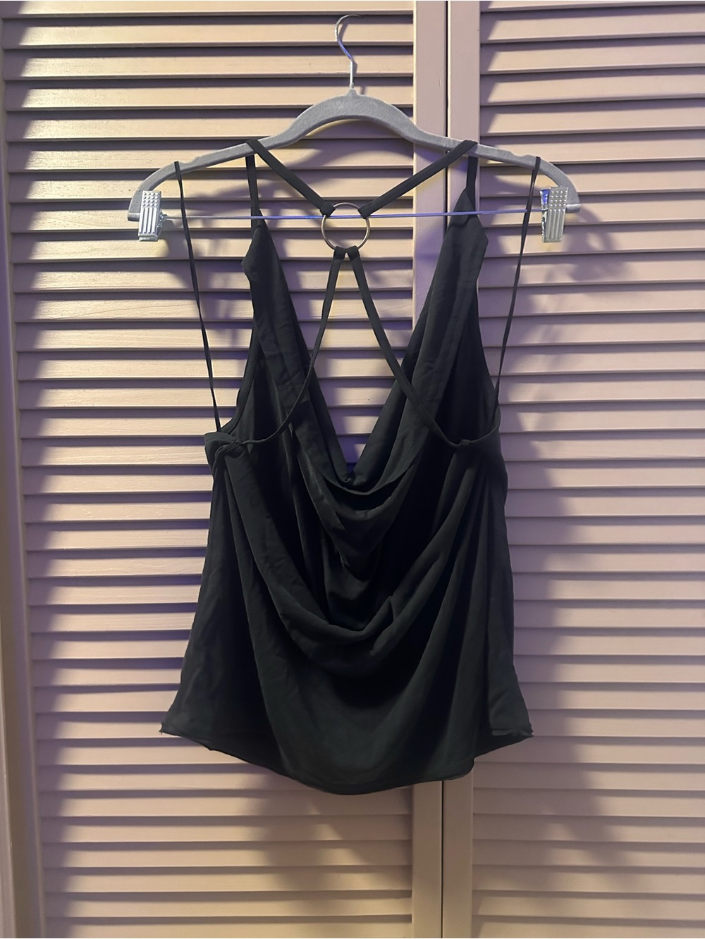 Free People Veda Cowl-Neck Cami